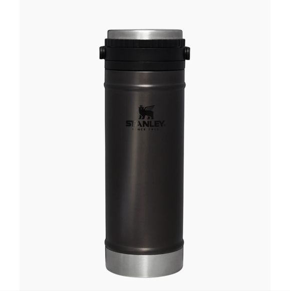 Stanley French Press Travel Mug Set - Black and Silver. Listing is for the pair - Picture 2 of 4